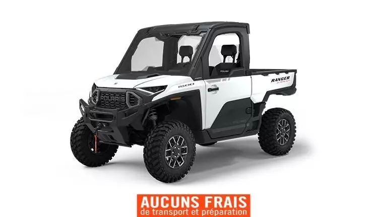 MSU-2025R25XAL1RBD_Blanc Neuf POLARIS Ranger XD 1500 NorthStar Premium 2025 a vendre 1