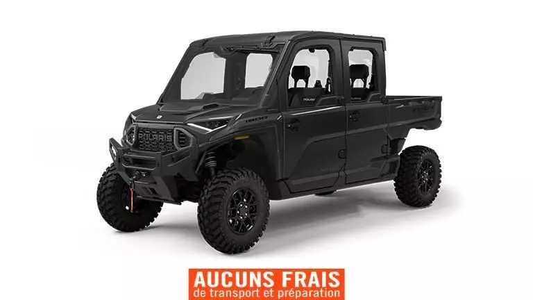 MSU-2025R25X6L1RBM_Titane Neuf POLARIS Ranger Crew XD 1500 NorthStar Premium 2025 a vendre 1