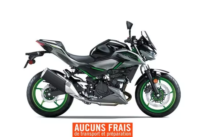 MSU-2025ER500FSFAN_Gris Neuf KAWASAKI Z500 SE 2025 a vendre 1