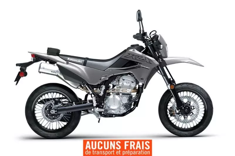 MSU-2024KLX300GRFN_GRIS Neuf KAWASAKI KLX300SM 2024 a vendre 1