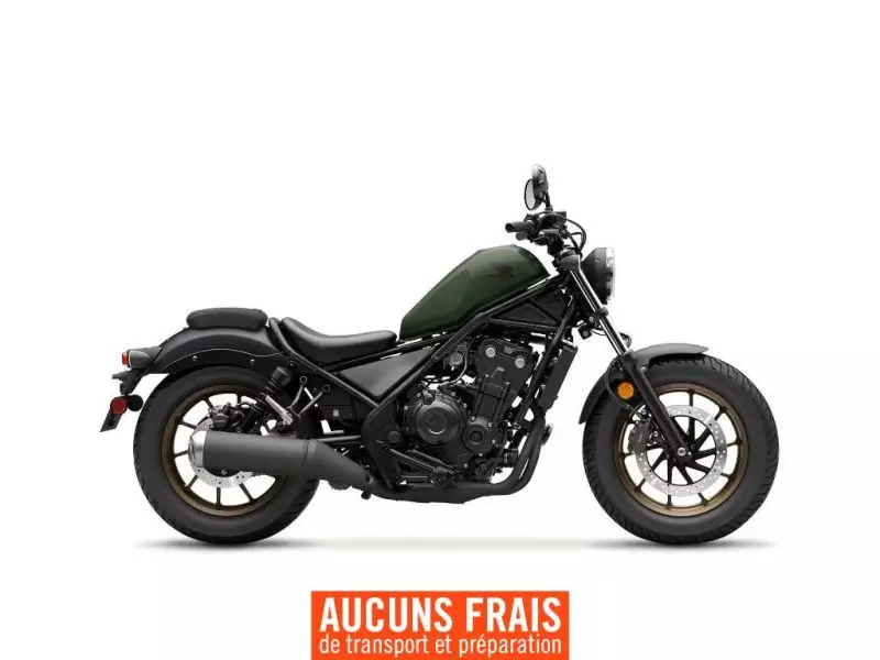 MSU-2024CMX500AR_VERT Neuf HONDA Rebel 500 ABS 2024 a vendre 1