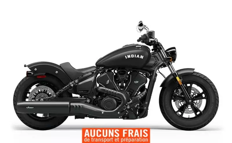 MSU-2025N25SBC61CH_Black Sm Neuf INDIAN Scout Sixty Bobber Limited 2025 a vendre 1