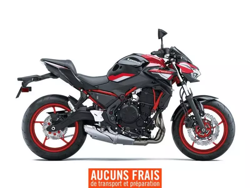  MSU-2024ER650NRFAN_RougeNeuf KAWASAKI Z650 2024 a vendre 1