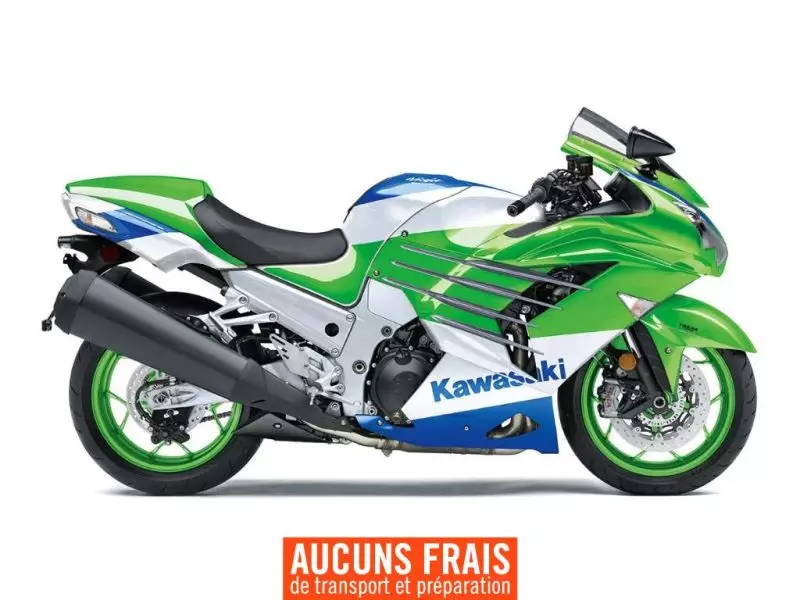  MSU-2024ZX1400JRFN_VertNeuf KAWASAKI Ninja ZX-14R 40th Anniversary 2024 a vendre 1