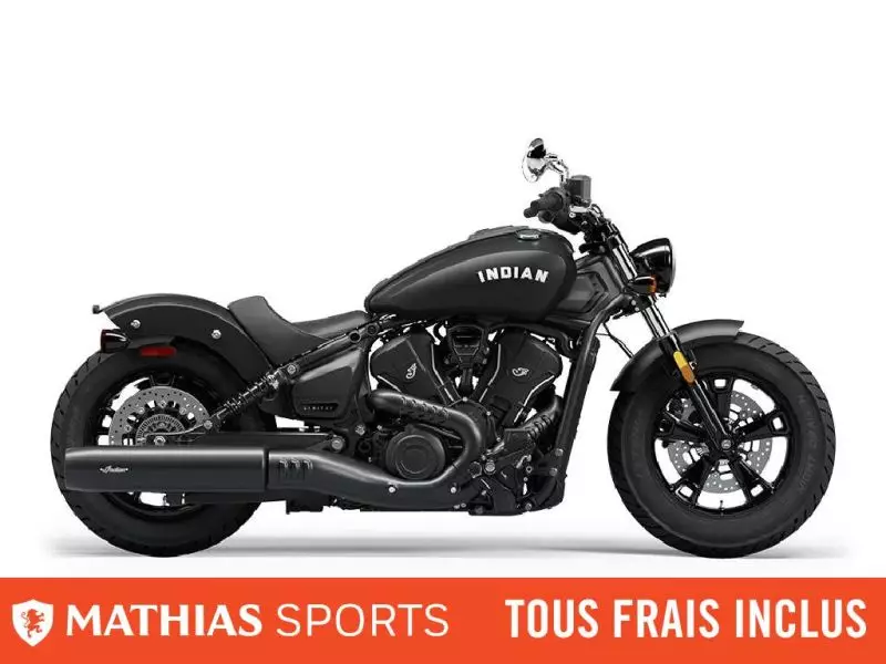  MSU-2025N25SBC61CH_Black SmokeNeuf INDIAN Scout Sixty Bobber Limited 2025 a vendre 1