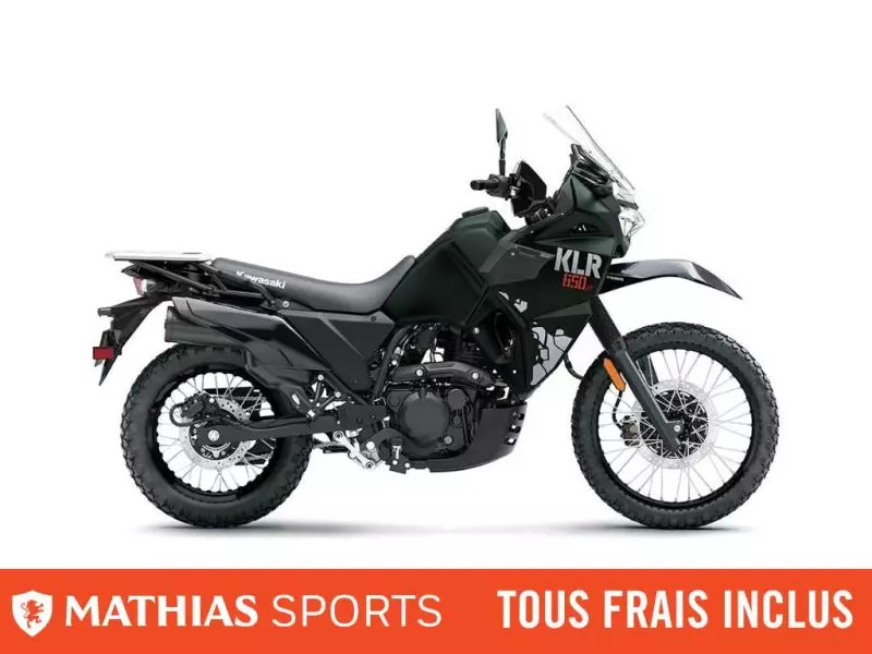  MSU-2025KL650KSFAN_VertNeuf KAWASAKI KLR650 S 2025 a vendre 1