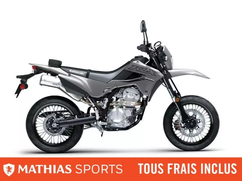  MSU-2024KLX300GRFN_GRISNeuf KAWASAKI KLX300SM 2024 a vendre 1