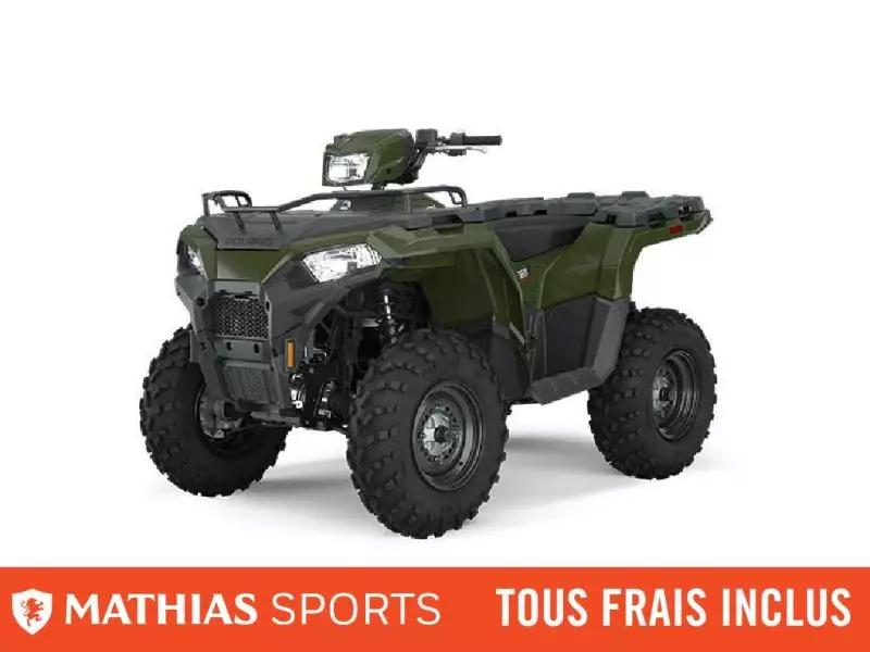  MSU-2025A25SEA50B1_VertNeuf POLARIS Sportsman 450 H.O. 2025 a vendre 1