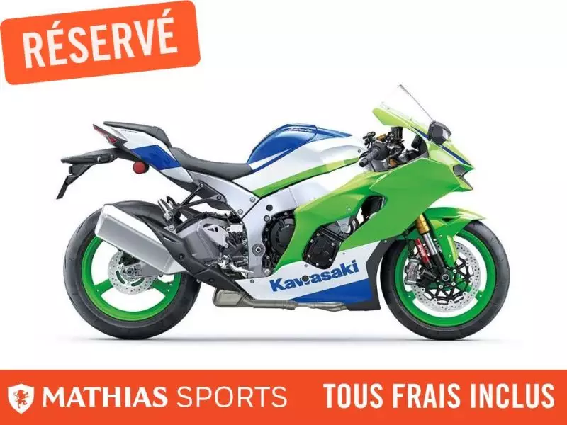  MSU-2024ZX1002LRFB_VERTNeuf KAWASAKI Ninja ZX-10R 40th Anniversary 2024 a vendre 1