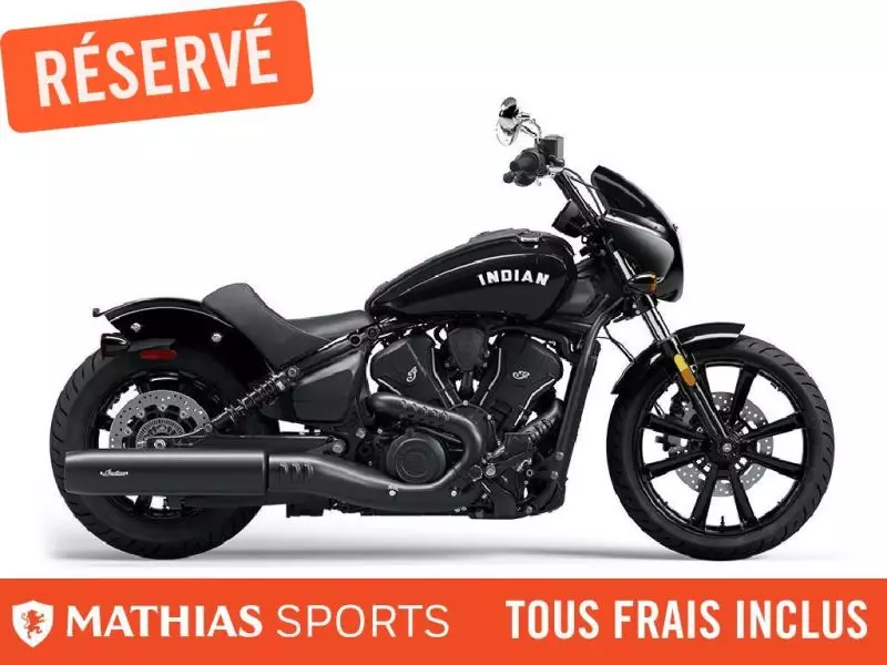  MSU-2025N25SSB61CA_Black MetallicNeuf INDIAN Sport Scout Sixty 2025 a vendre 1