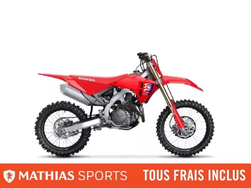  MSU-2025CRF450RS_ROUGENeuf HONDA CRF450R 2025 a vendre 1