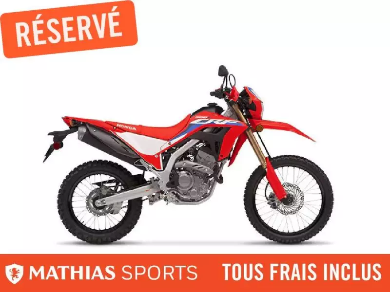  MSU-2024CRF300LAR_ROUGENeuf HONDA CRF300L ABS 2024 a vendre 1
