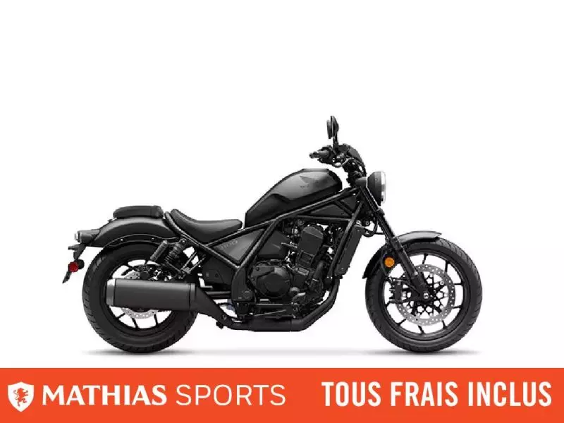  MSU-2025CMX1100AS_NOIRNeuf HONDA Rebel 1100 ABS 2025 a vendre 1