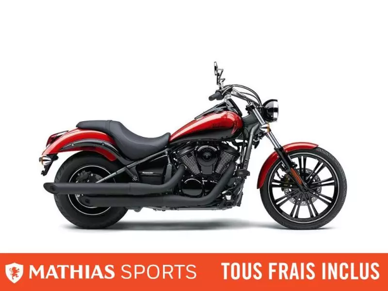  MSU-2025VN900FSFAN_ROUGENeuf KAWASAKI Vulcan 900 Custom 2025 a vendre 1