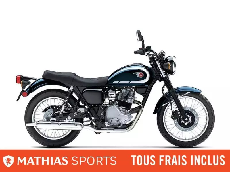 MSU-2025BJ230ASFAN_BLEUNeuf KAWASAKI W230 2025 a vendre 1