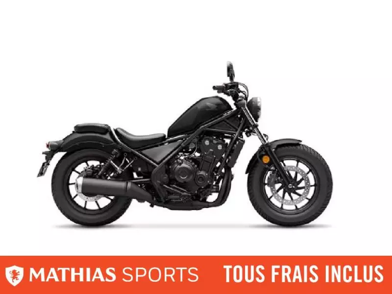  MSU-2025CMX500AS_NOIRNeuf HONDA Rebel 500 ABS 2025 a vendre 1