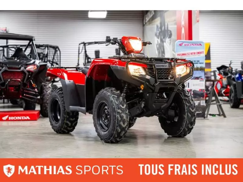  MSU-2025TRX520FM1S_ROUGENeuf HONDA Foreman 520 2025 a vendre 1