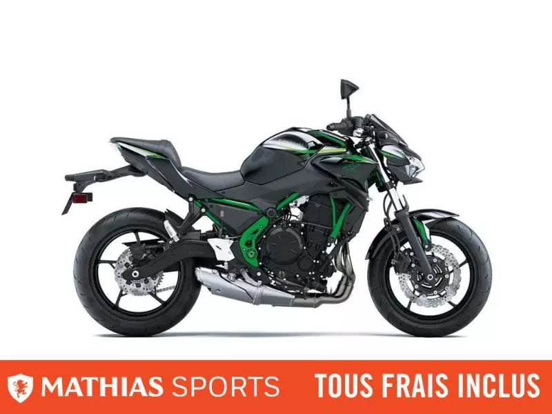  MSU-2025ER650NSFAN_NOIRetVERTNeuf KAWASAKI Z650 2025 a vendre 1