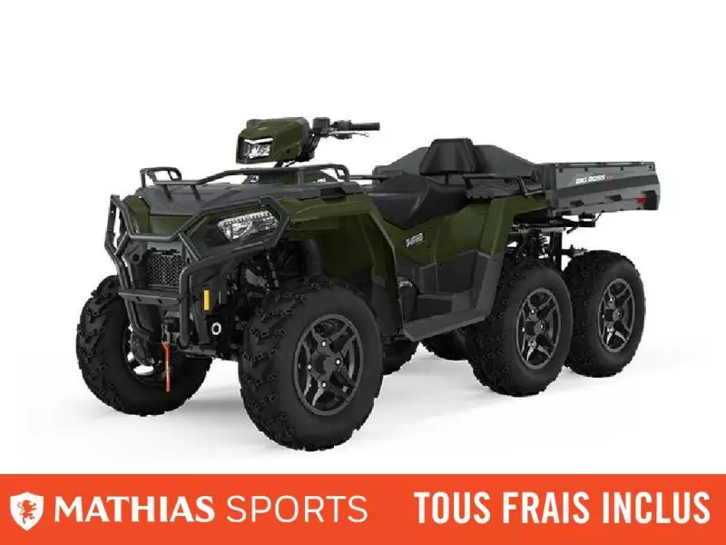  MSU-2025A25SKE57A1_VertNeuf POLARIS Sportsman 6x6 570 2025 a vendre 1