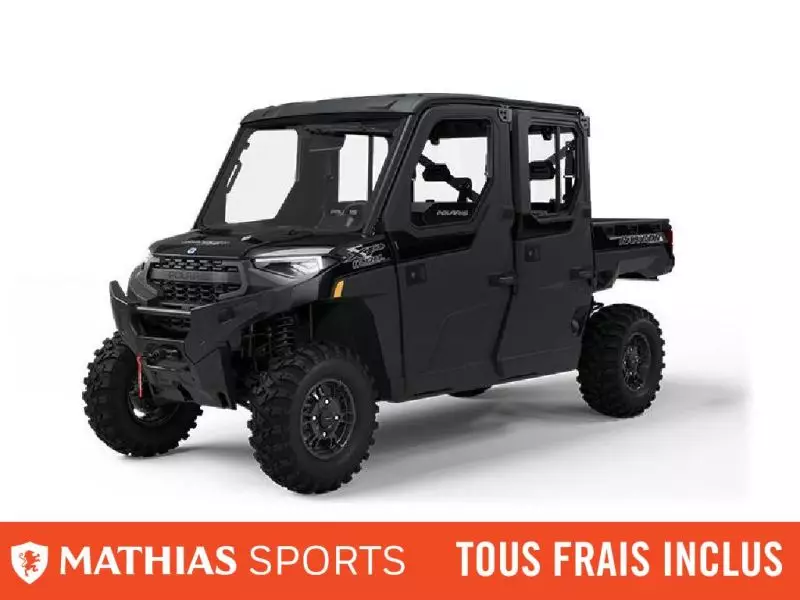  MSU-2025R25RSU99AL_NoirNeuf POLARIS RANGER CREW XP 1000 Premium NorthStar 2025 a vendre 1