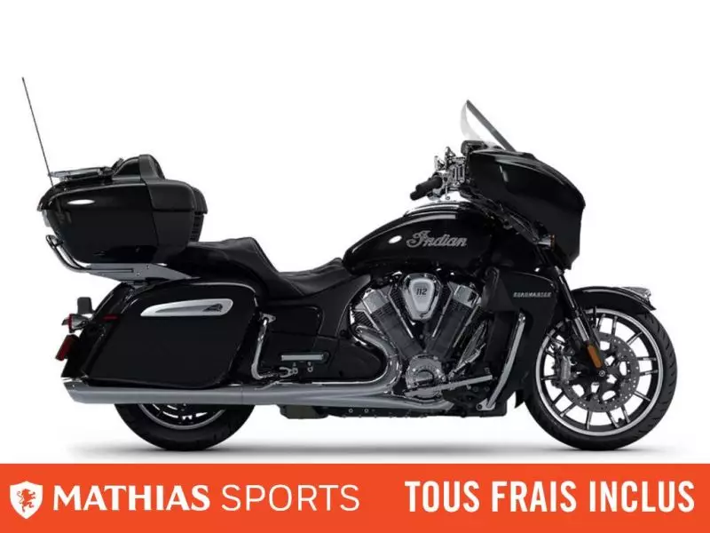  MSU-2025N25LGLSSC_Black MetallicNeuf INDIAN Roadmaster PowerPlus Limited With 112ci + Rider Assist Package 2025 a vendre 1
