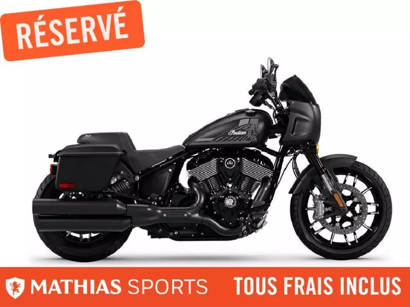  MSU-2025N25DTDBHCH_Black SmokeNeuf INDIAN Sport Chief RT 2025 a vendre 1