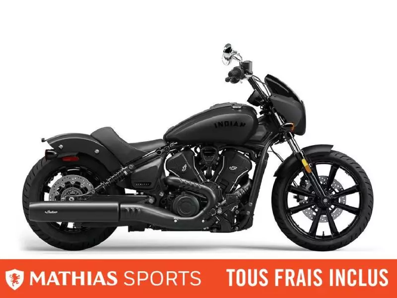  MSU-2025N25SSC61CH_Black SmokeNeuf INDIAN Sport Scout Sixty Limited 2025 a vendre 1