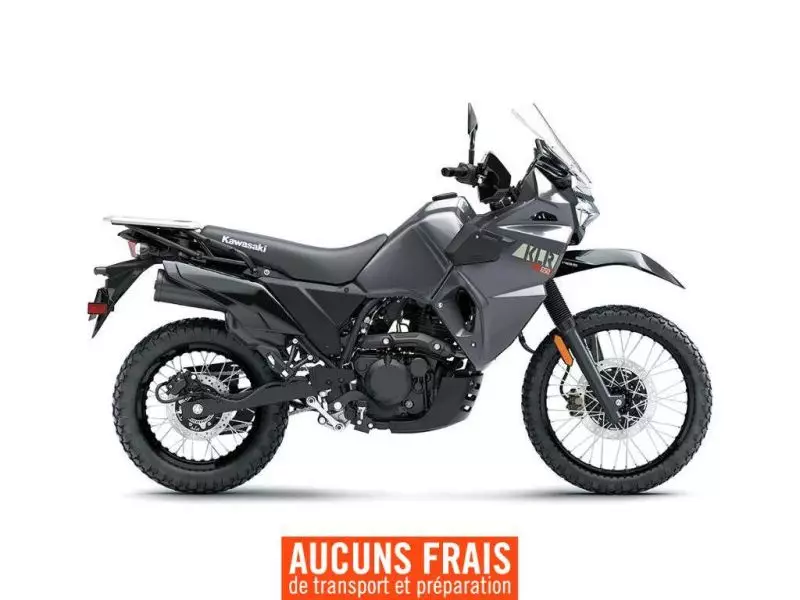 MSU-2023KL650GPFNN_Gris Neuf KAWASAKI KLR650 Non-ABS 2023 a vendre 1
