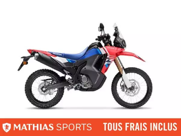  MSU-2025CRF300LRAS_RougeNeuf HONDA CRF300L Rally ABS 2025 a vendre 1