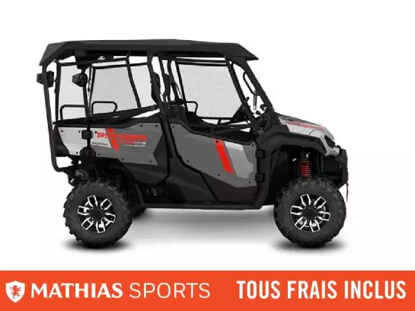  MSU-2025SXS10M5SS_GrisNeuf HONDA Pioneer 1000 - 5P Trail Édition Spéciale 2025 a vendre 1