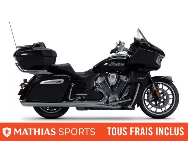  MSU-2025N25LDLSSC_Black MetallicNeuf INDIAN Pursuit Limited With 112ci + Rider Assist Package 2025 a vendre 1