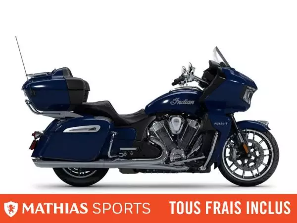 MSU-2025N25LDLRRCA_Springfield BlueNeuf INDIAN Pursuit Limited Audio 2025 a vendre 1