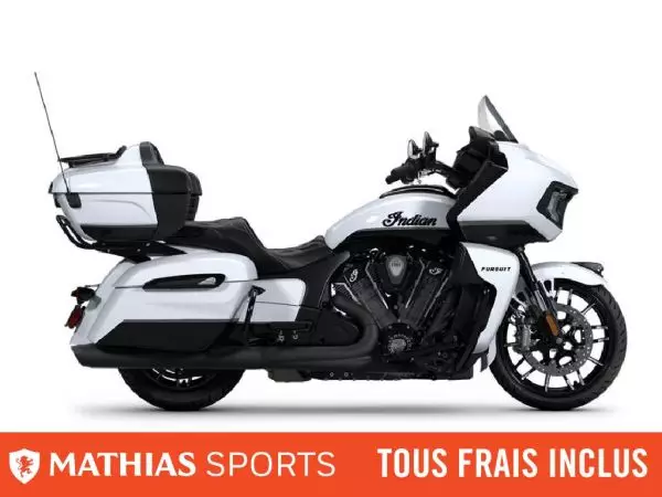  MSU-2025N25LDDRRC_Black Metallic Vivid Crystal w/ Ghost WhiteNeuf INDIAN Pursuit Dark Horse 2025 a vendre 1