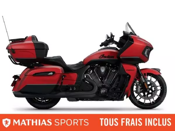  MSU-2025N25LDDRRC_Black Smoke w/ Sunset Red SmokeNeuf INDIAN Pursuit Dark Horse 2025 a vendre 1