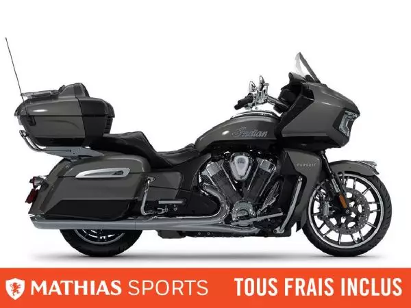  MSU-2025N25LDLRRC_Black Metallic w/ Heavy MetalNeuf INDIAN Pursuit Limited 2025 a vendre 1