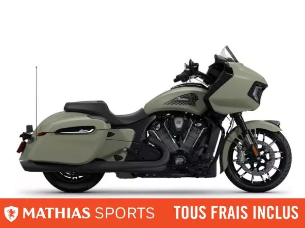  MSU-2025N25LCDSSCA_Moss Green SmokeNeuf INDIAN Challenger Dark Horse With 112ci + Rider Assist Package + Audio 2025 a vendre 1