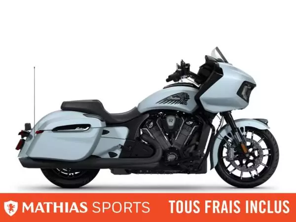  MSU-2025N25LCDSSCA_Frost Silver SmokeNeuf INDIAN Challenger Dark Horse With 112ci + Rider Assist Package + Audio 2025 a vendre 1