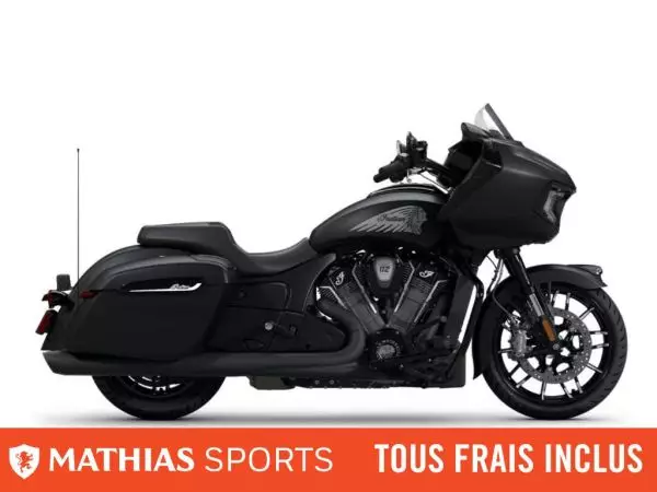  MSU-2025N25LCDSSCA_Black SmokeNeuf INDIAN Challenger Dark Horse With 112ci + Rider Assist Package + Audio 2025 a vendre 1