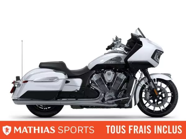  MSU-2025N25LCLSSCA_Black Metal w/Ghst White MetalNeuf INDIAN Challenger Limited With 112ci + Rider Assist Package + Audio 2025 a vendre 1