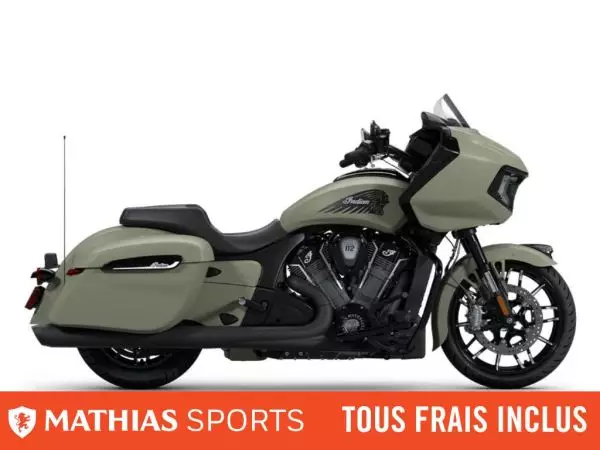  MSU-2025N25LCDSSC_Moss Green SmokeNeuf INDIAN Challenger Dark Horse With 112ci + Rider Assist Package 2025 a vendre 1