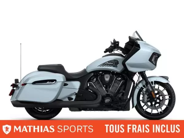  MSU-2025N25LCDSSC_Frost Silver SmokeNeuf INDIAN Challenger Dark Horse With 112ci + Rider Assist Package 2025 a vendre 1