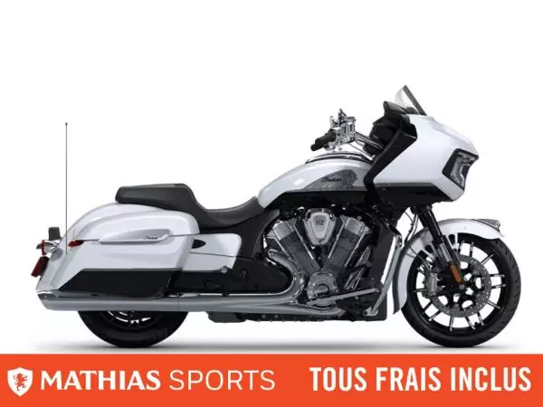  MSU-2025N25LCLSSC_Black Metal w/Ghst White MetalNeuf INDIAN Challenger Limited With 112ci + Rider Assist Package 2025 a vendre 1