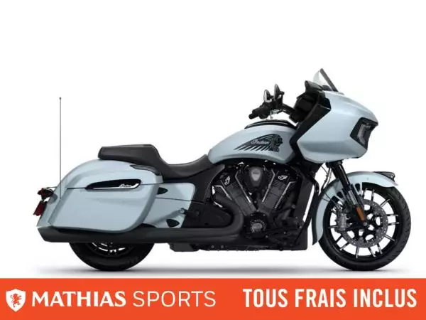  MSU-2025N25LCDRRCA_Frost Silver SmokeNeuf INDIAN Challenger Dark Horse Audio 2025 a vendre 1