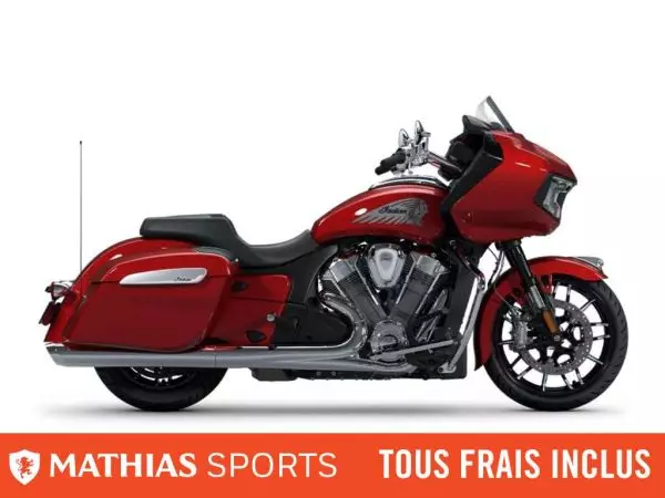  MSU-2025N25LCLRRCA_Sunset Red MetallicNeuf INDIAN Challenger Limited Audio 2025 a vendre 1