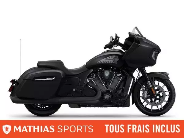  MSU-2025N25LCDRRC_Black SmokeNeuf INDIAN Challenger Dark Horse 2025 a vendre 1