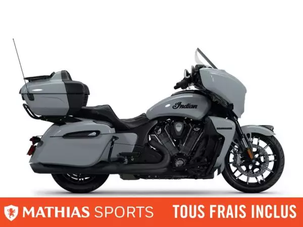  MSU-2025N25LGDRRCA_Storm GrayNeuf INDIAN Roadmaster PowerPlus Dark Horse 108 Audio 2025 a vendre 1