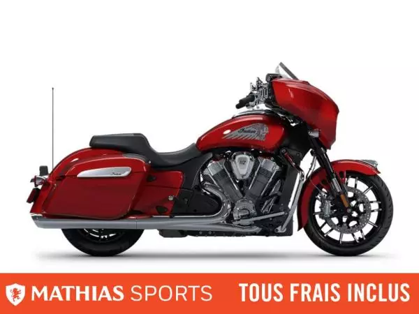 MSU-2025N25LFLSSCA_Sunset Red MetallicNeuf INDIAN Chieftain PowerPlus Limited With 112ci + Rider Assist Package + Audio 2025 a vendre 1