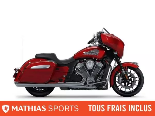  MSU-2025N25LFLRRCA_Sunset Red MetallicNeuf INDIAN Chieftain PowerPlus Limited 108 Audio 2025 a vendre 1