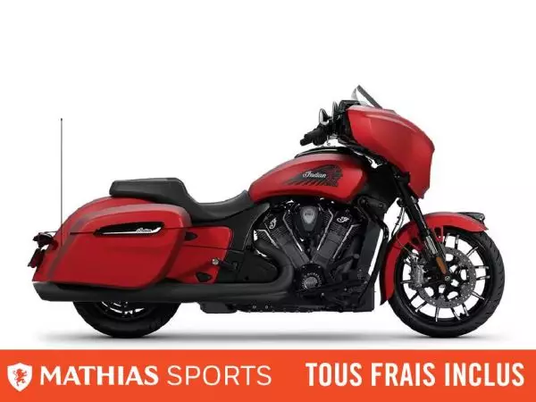  MSU-2025N25LFDRRC_Sunset Red SmokeNeuf INDIAN Chieftain PowerPlus Dark Horse 108 2025 a vendre 1