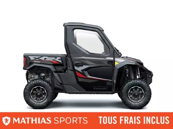  MSU-2025KWF1000GSF_Gris pierreNeuf KAWASAKI RIDGE XR HVAC 2025 a vendre 1
